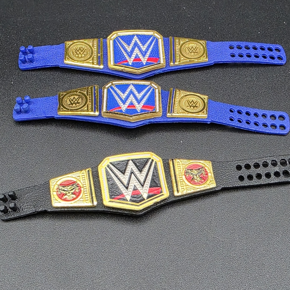 WWE Championship Champion Toy Belts Set